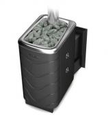 Печь для бани ТМФ Тунгуска 2011 Inox Витра, т/обменник, антрацит